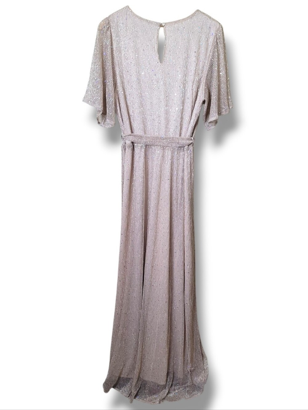 Baltic Born Grace Sparkle Gown In Champagne - Picture 9 of 13